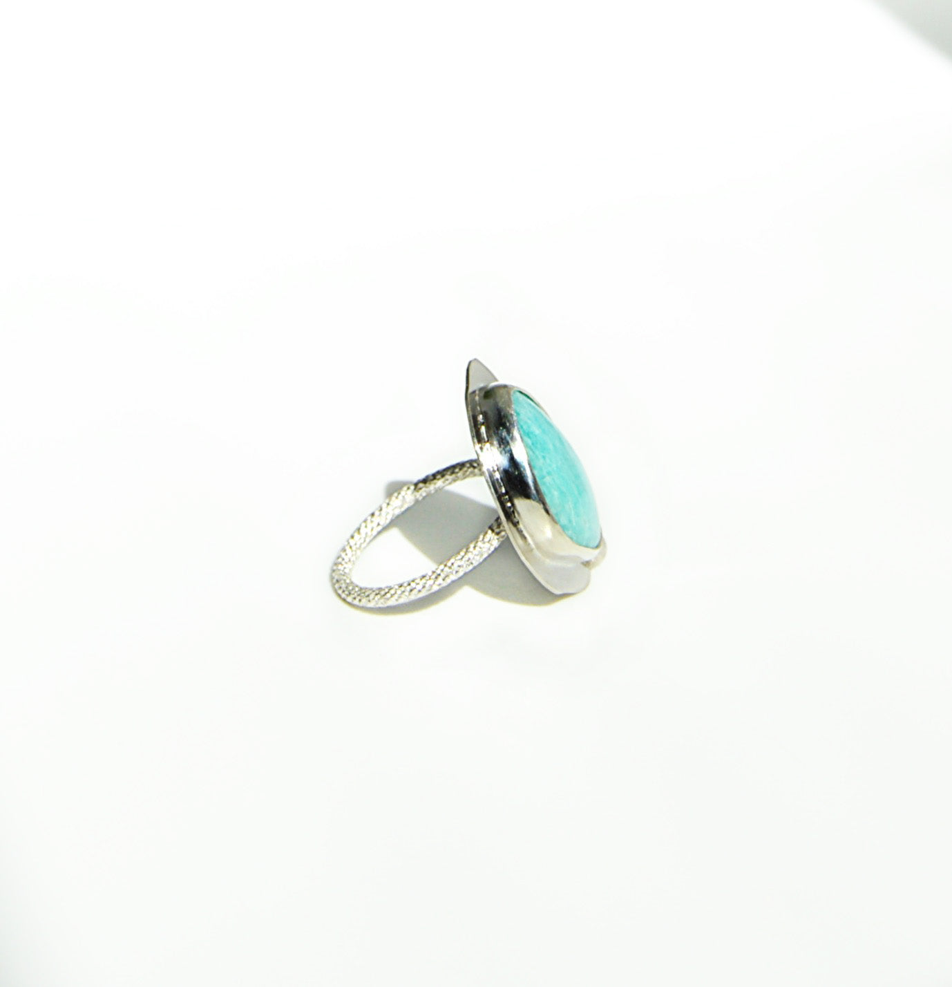 Amazonite Ring Size 6.5