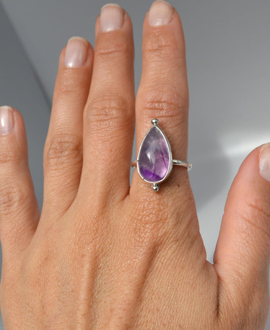 Amethyst Ring Size 7.5