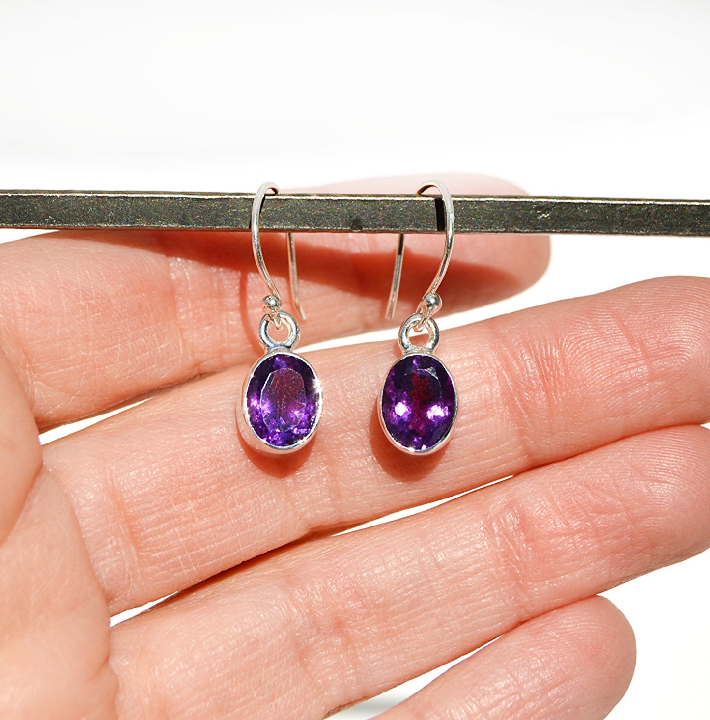 Amethyst Dangle Earrings
