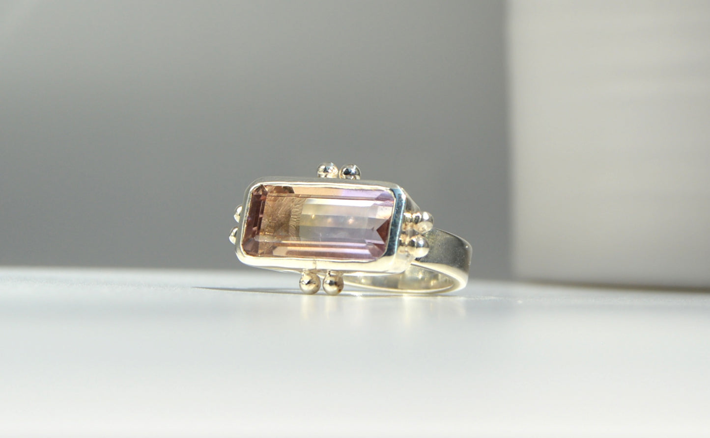 Ametrine Ring Size 7