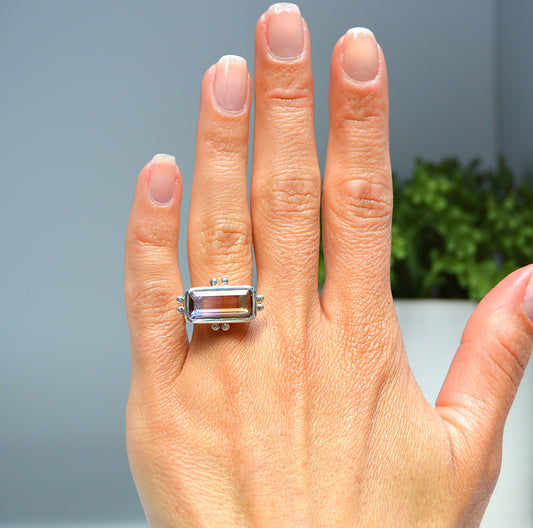 Ametrine Ring Size 7