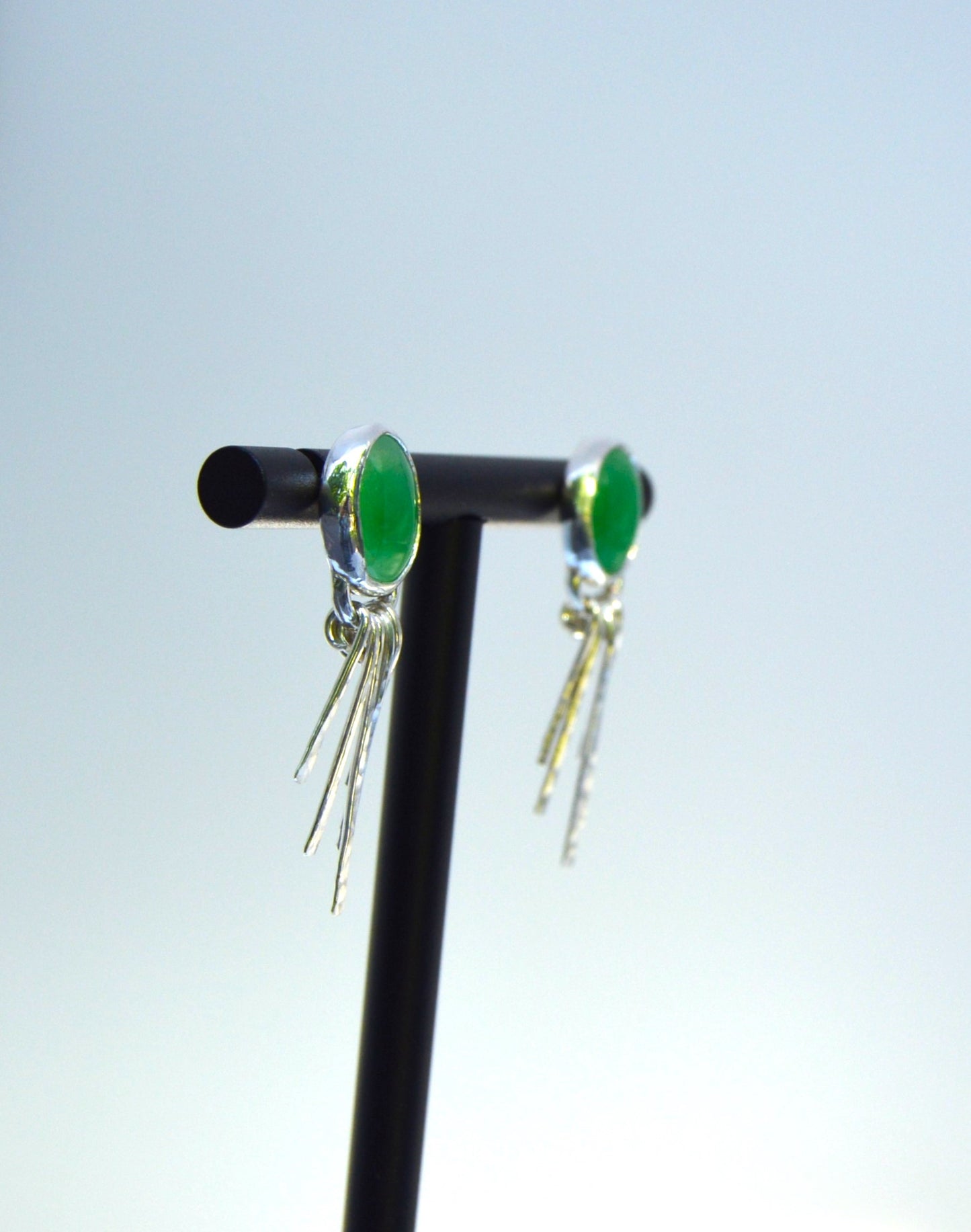 Aventurine Burst Earrings