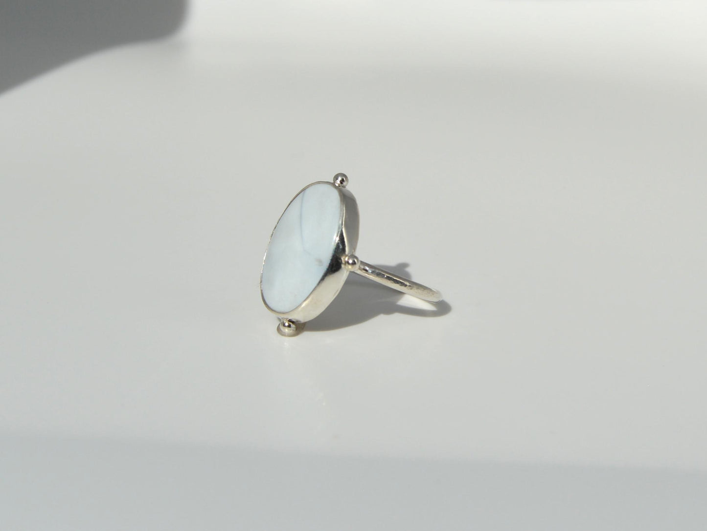 Blue Opal Ring Size 9