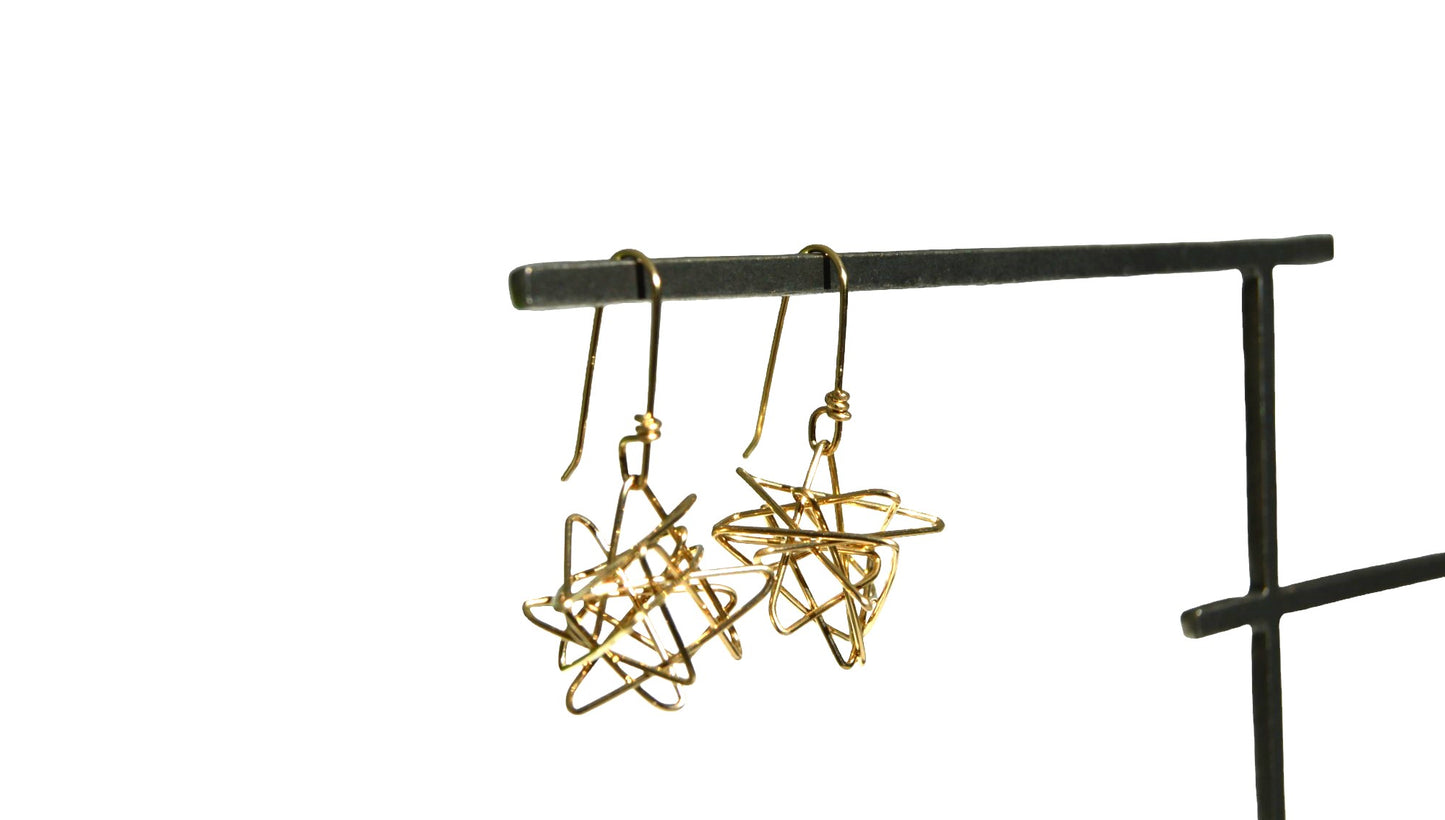 Chandelier Drop Earrings in Gold or Silver