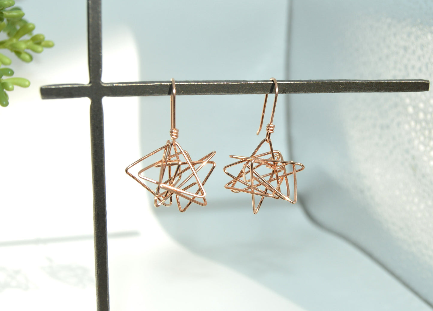 Chandelier Drop Earrings in Gold or Silver