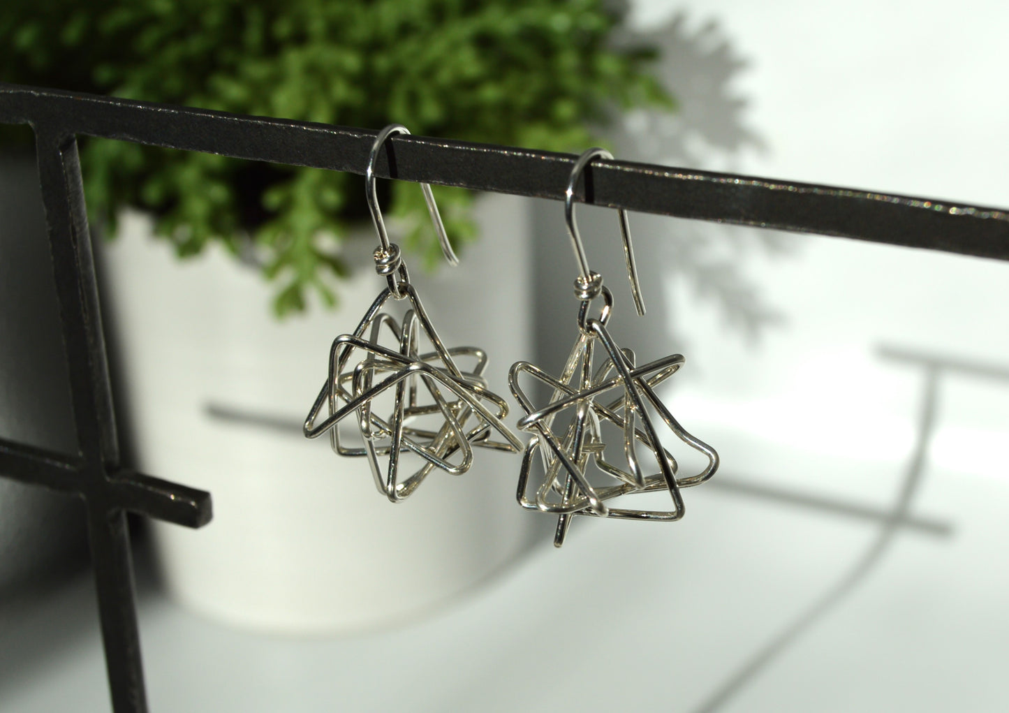 Chandelier Drop Earrings in Gold or Silver