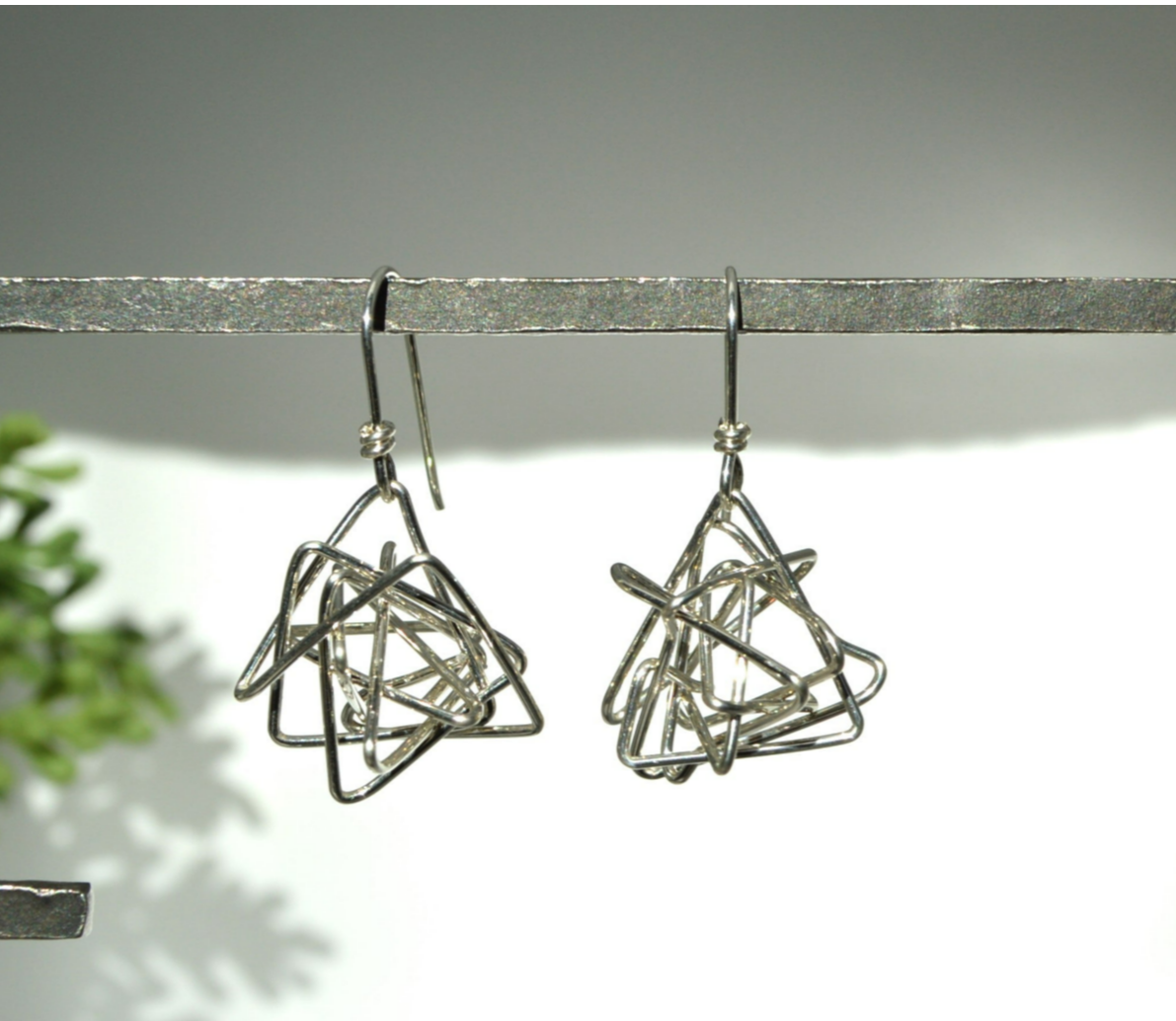 Chandelier Drop Earrings in Gold or Silver