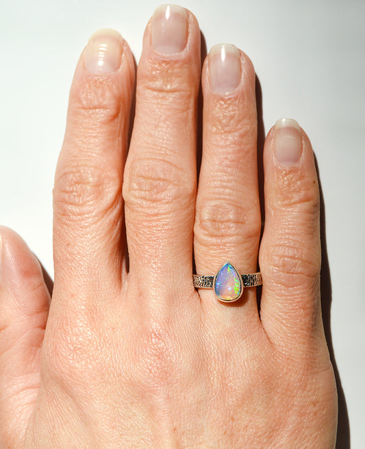 Ethiopian Opal Ring Size 7