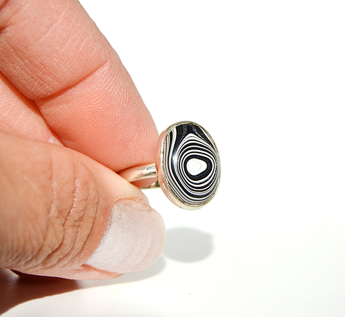Fordite Ring Size 6