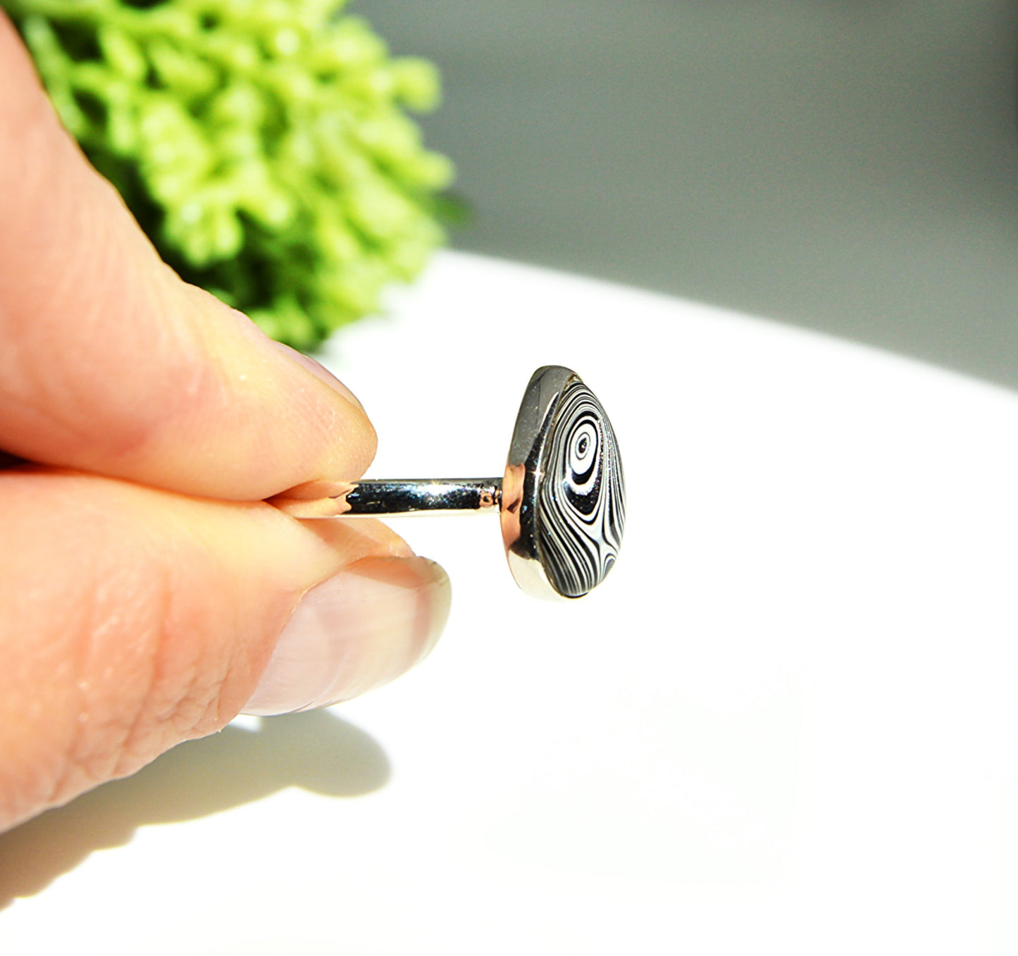 Fordite Ring Size 7