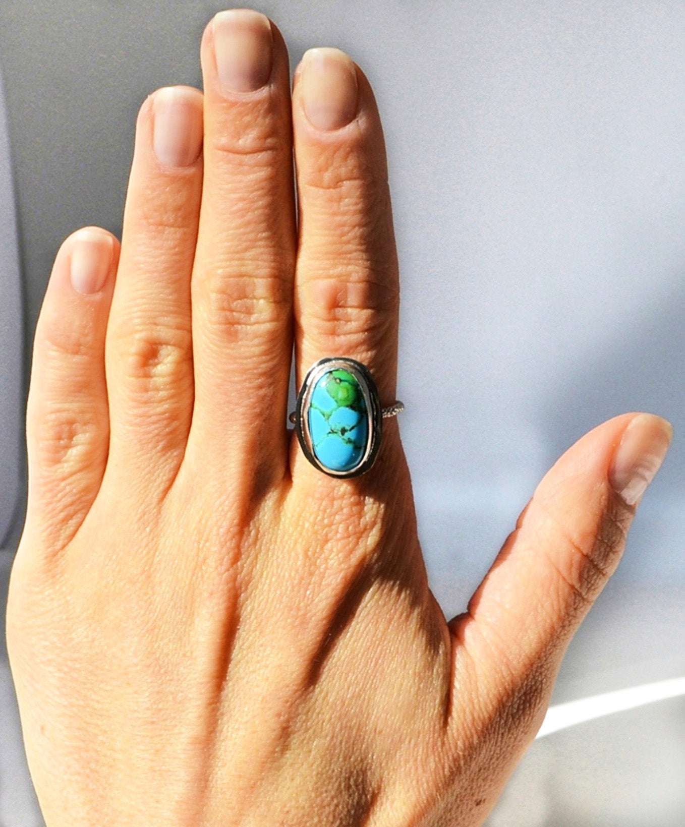 Gibbsite Ring Size 7.5