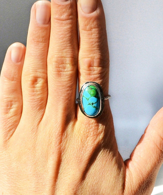 Gibbsite Ring Size 7.5