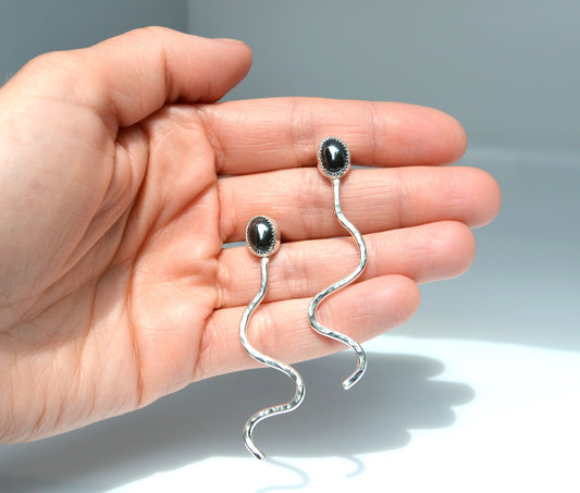 Hematite Earrings