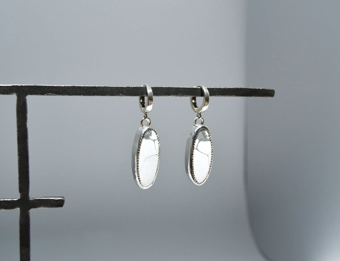 Howlite Dangle Earrings