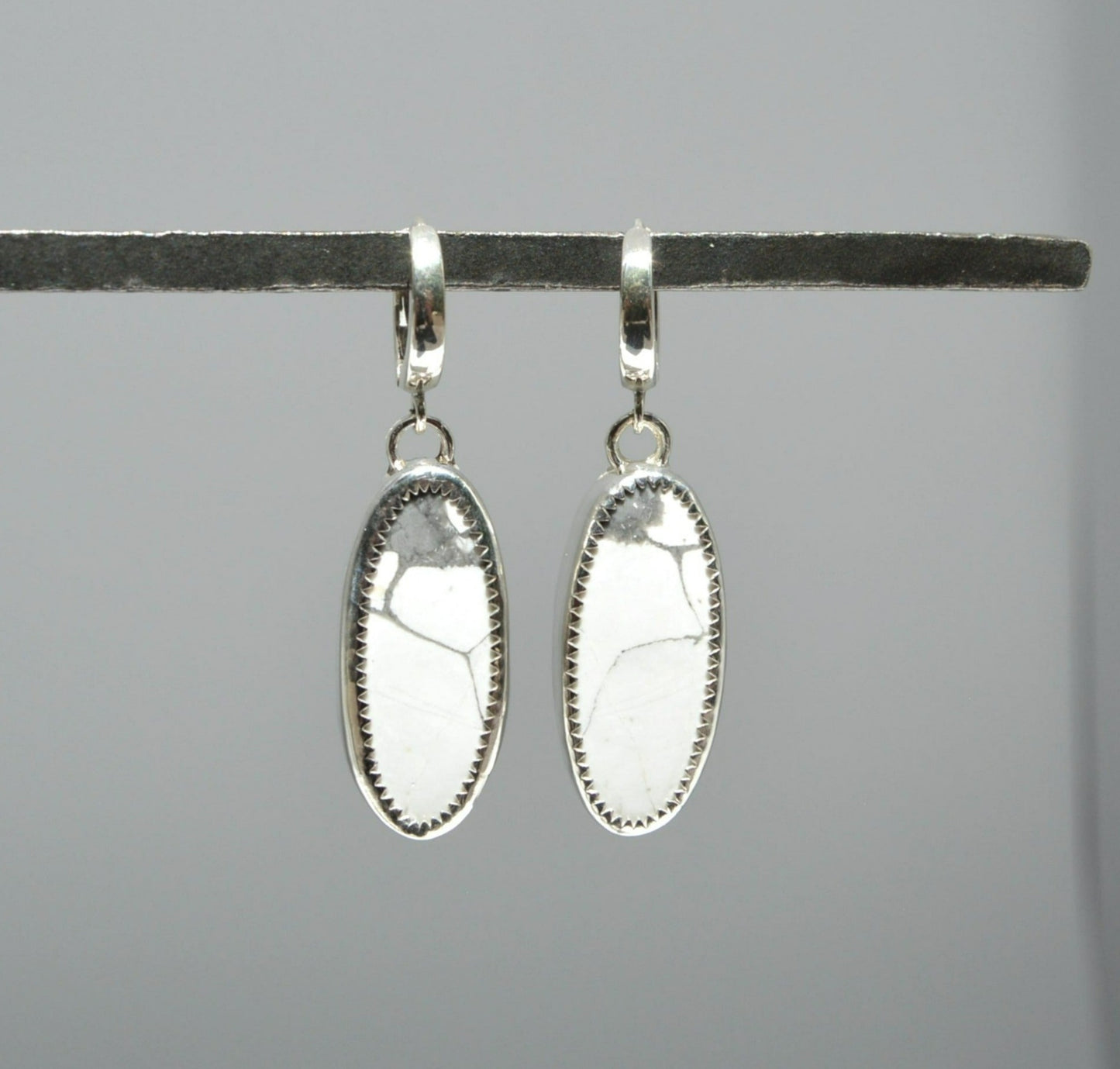 Howlite Dangle Earrings