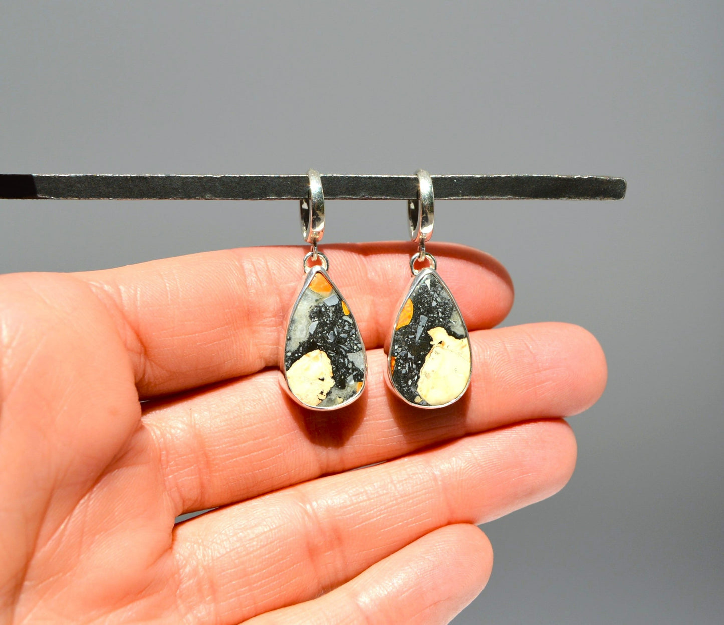 Jasper Dangle Earrings