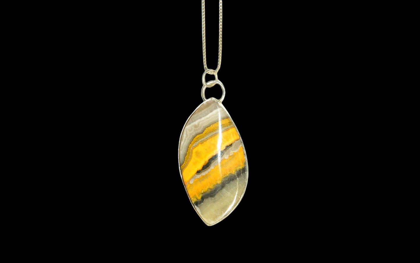 Jasper Pendant Necklace
