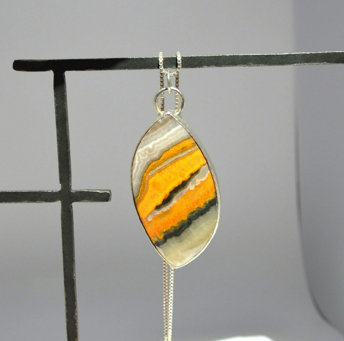 Jasper Pendant Necklace