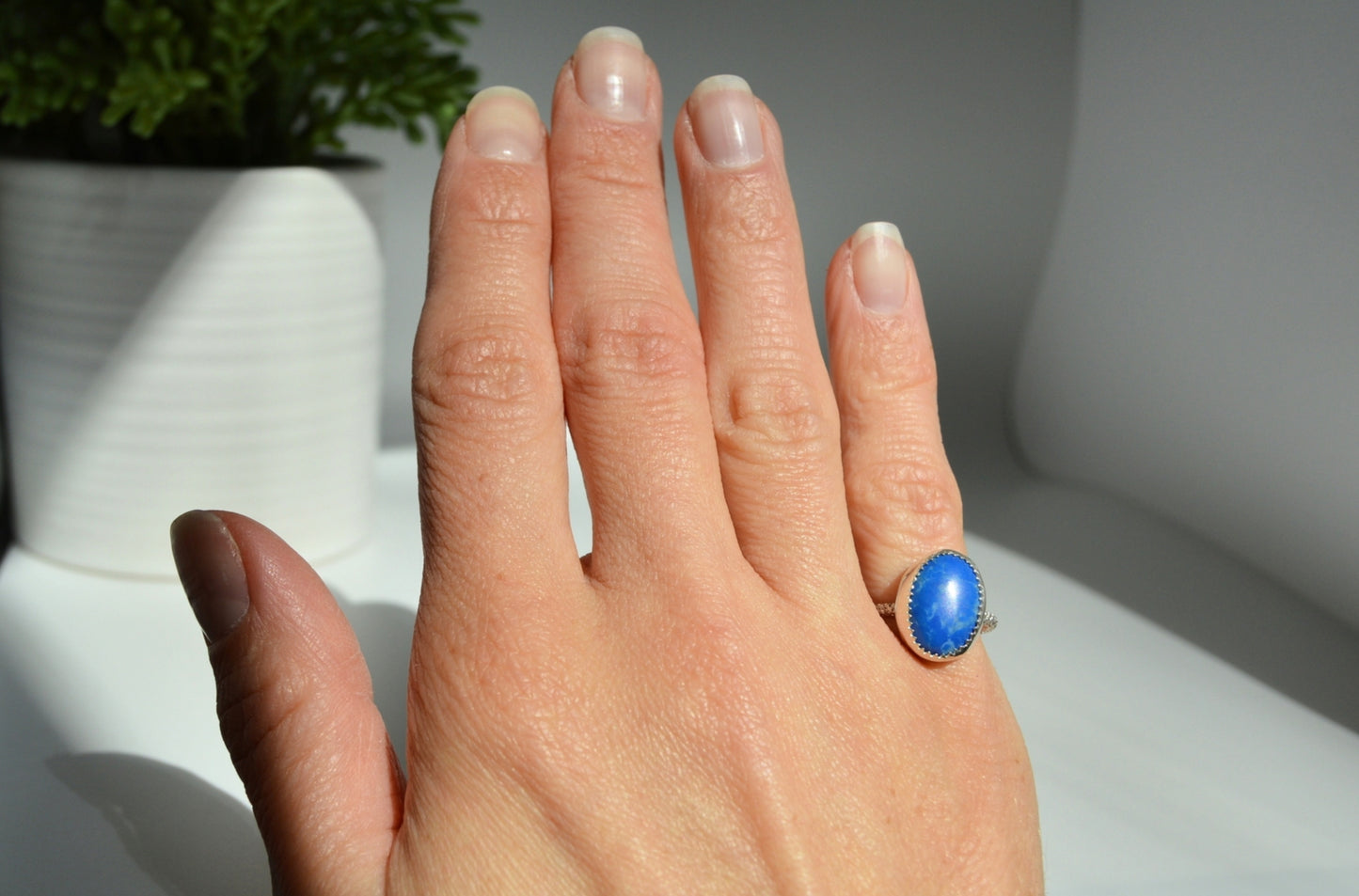 Lapis Ring Size 5