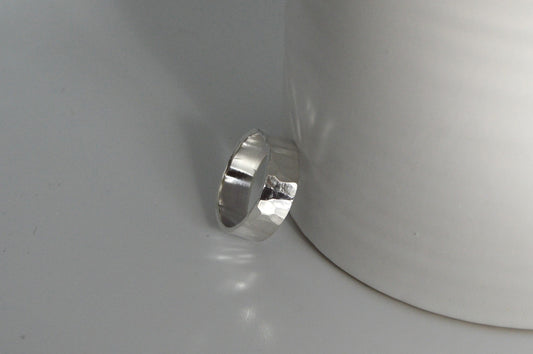 Thick Sterling Silver Ring