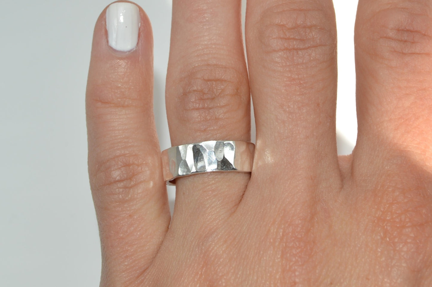 Thick Sterling Silver Ring