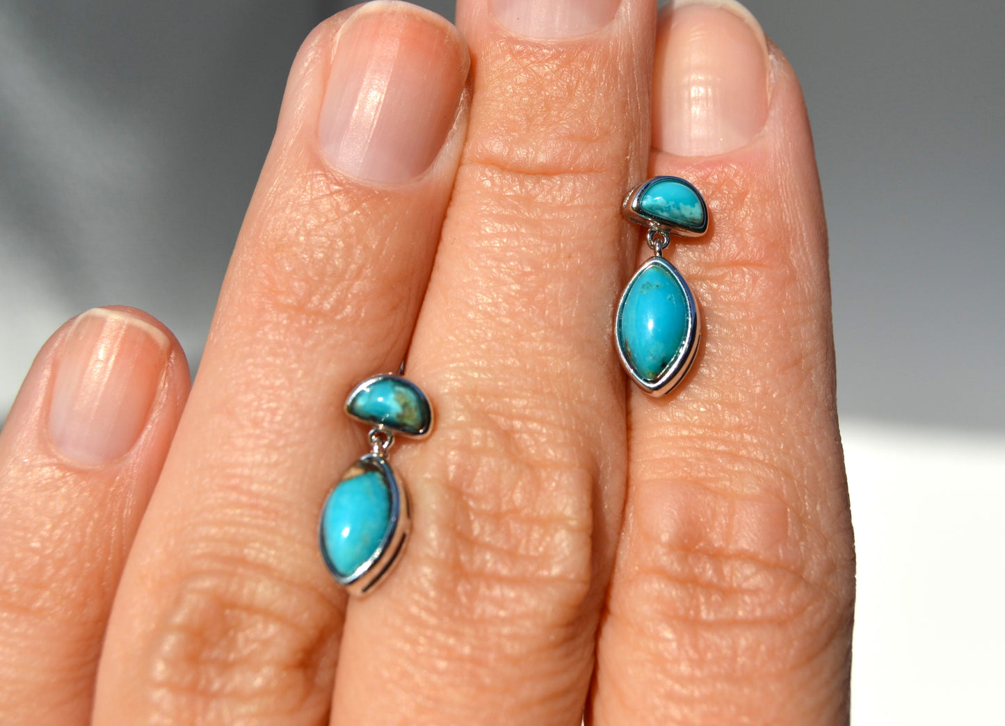 Turquoise Dangle Earrings