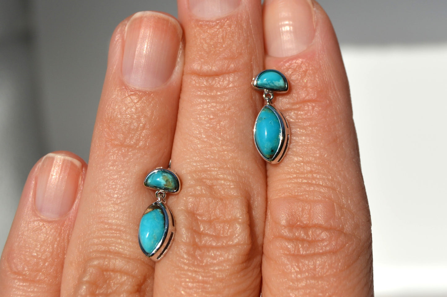 Turquoise Dangle Earrings