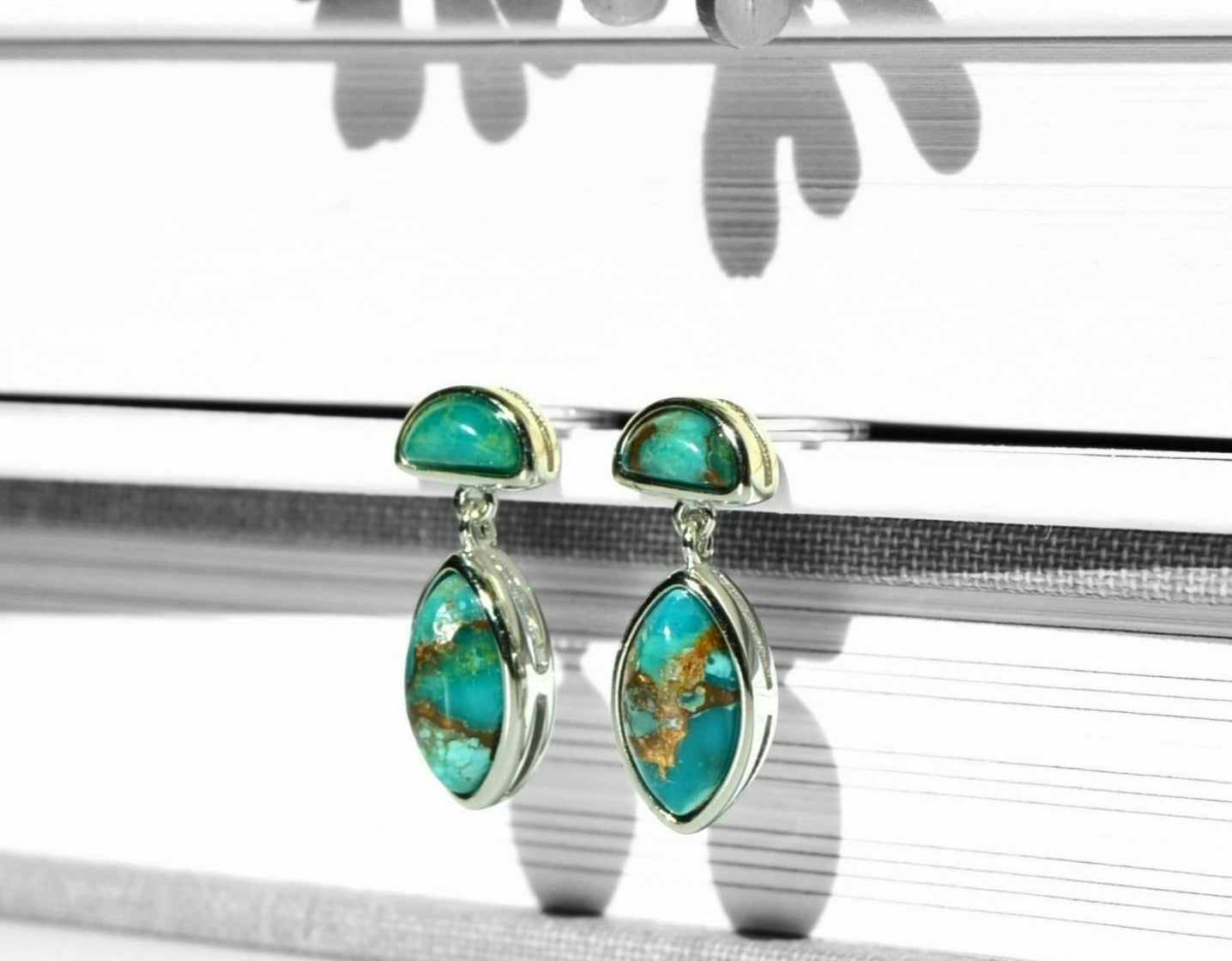 Turquoise Dangle Earrings