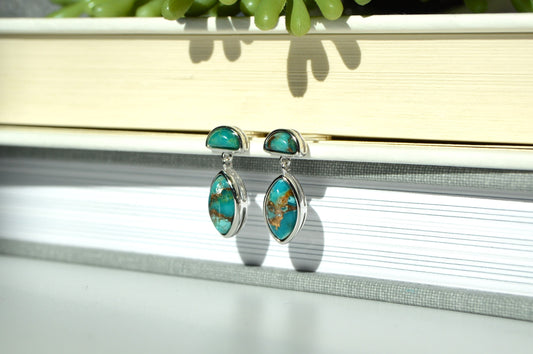 Turquoise Dangle Earrings