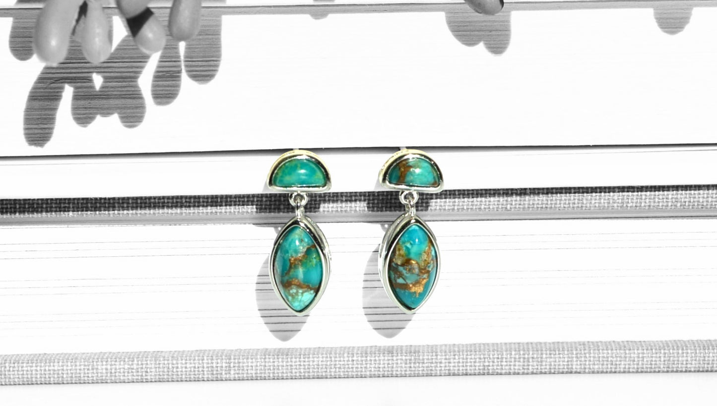 Turquoise Dangle Earrings