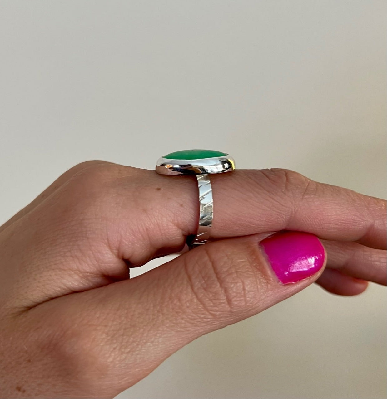 Aventurine Ring Size 8.5