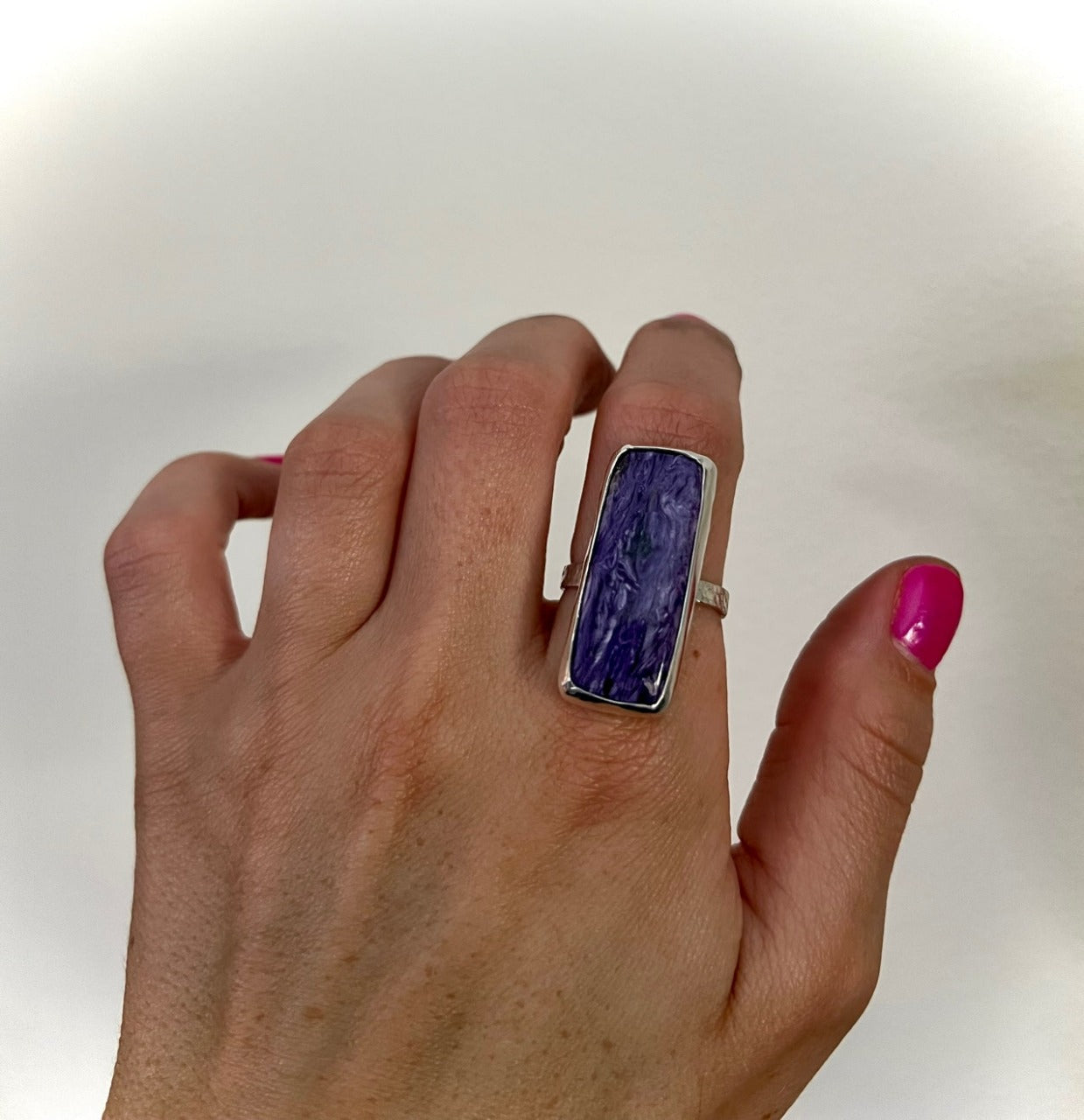 Charoite Ring Size 9