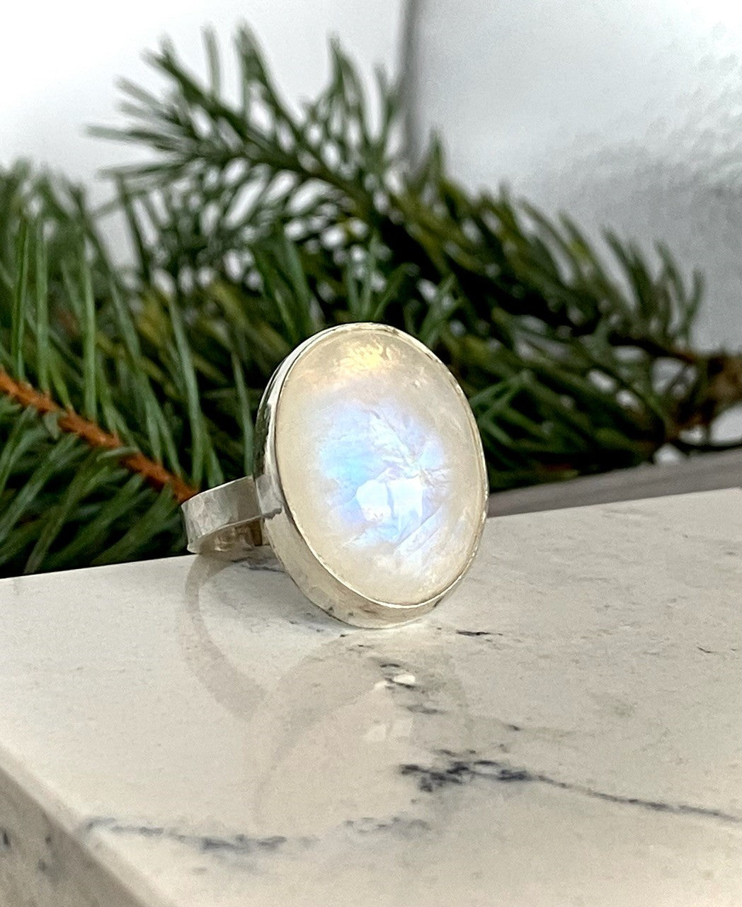 Moonstone Ring Size 7