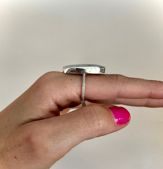 Moonstone Ring Size 7.5