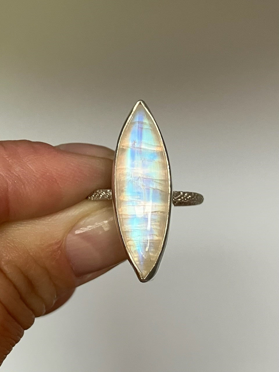 Moonstone Ring Size 7.5