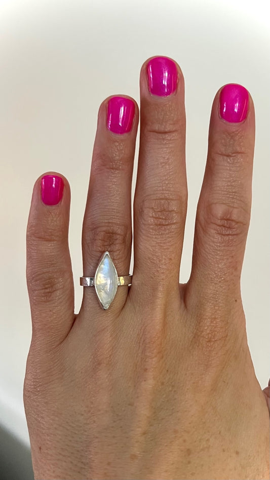 Moonstone Ring Size 6
