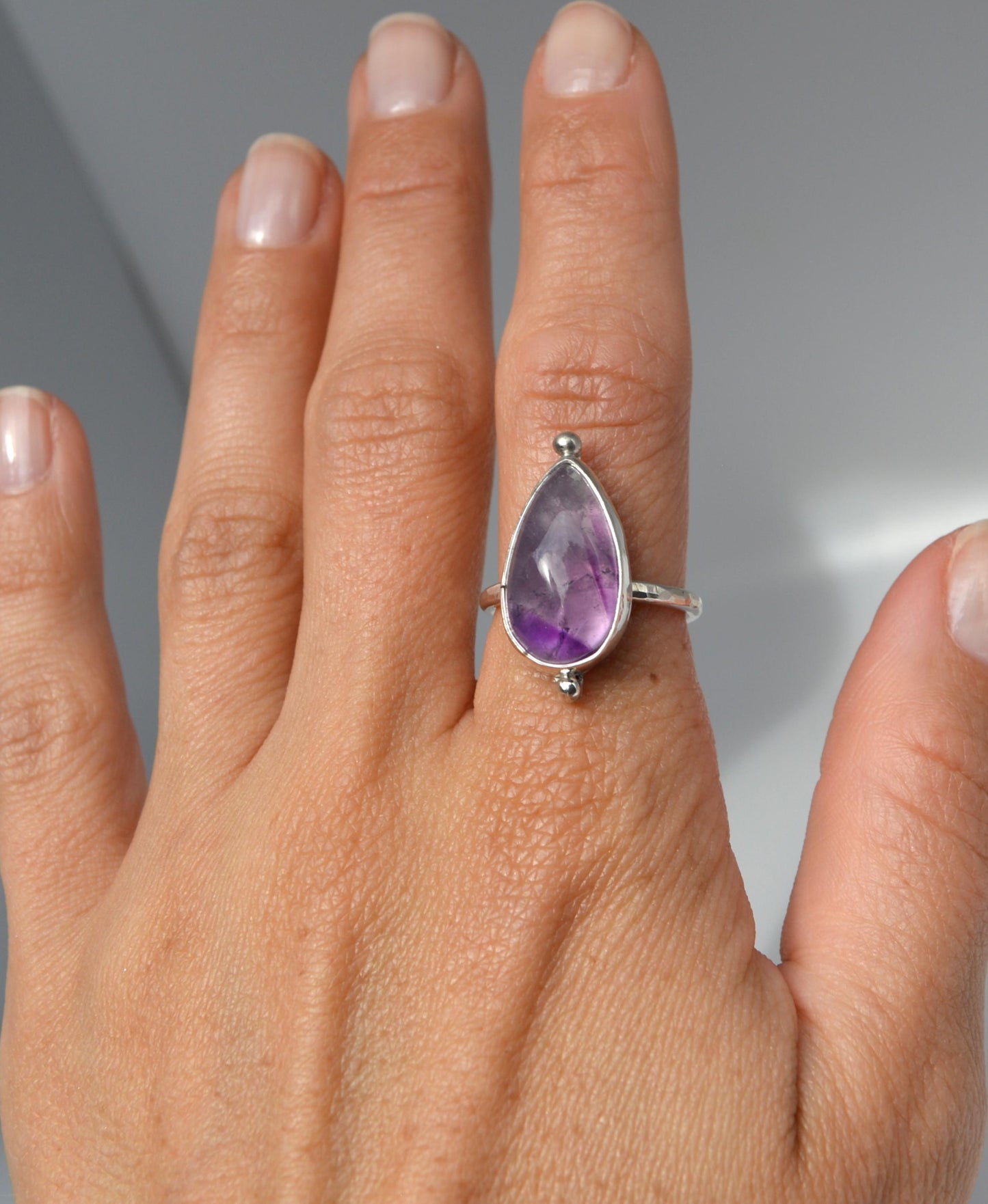 Amethyst Ring Size 7.5