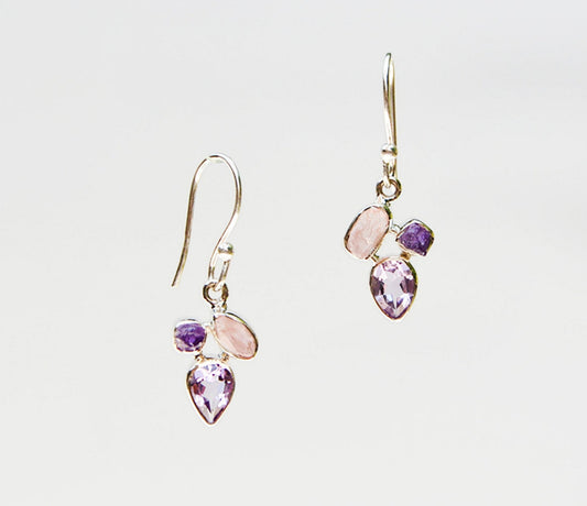 Amethyst Drop Earrings