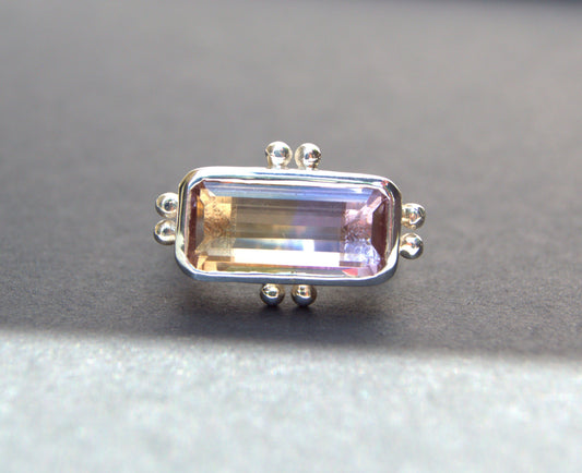 Ametrine Ring Size 7