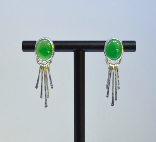 Aventurine Burst Earrings
