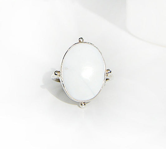 Blue Opal Ring Size 9