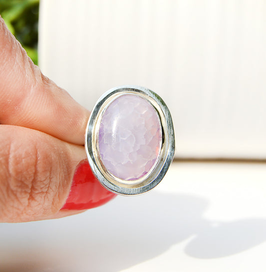 Dragon Agate Ring Size 8.5