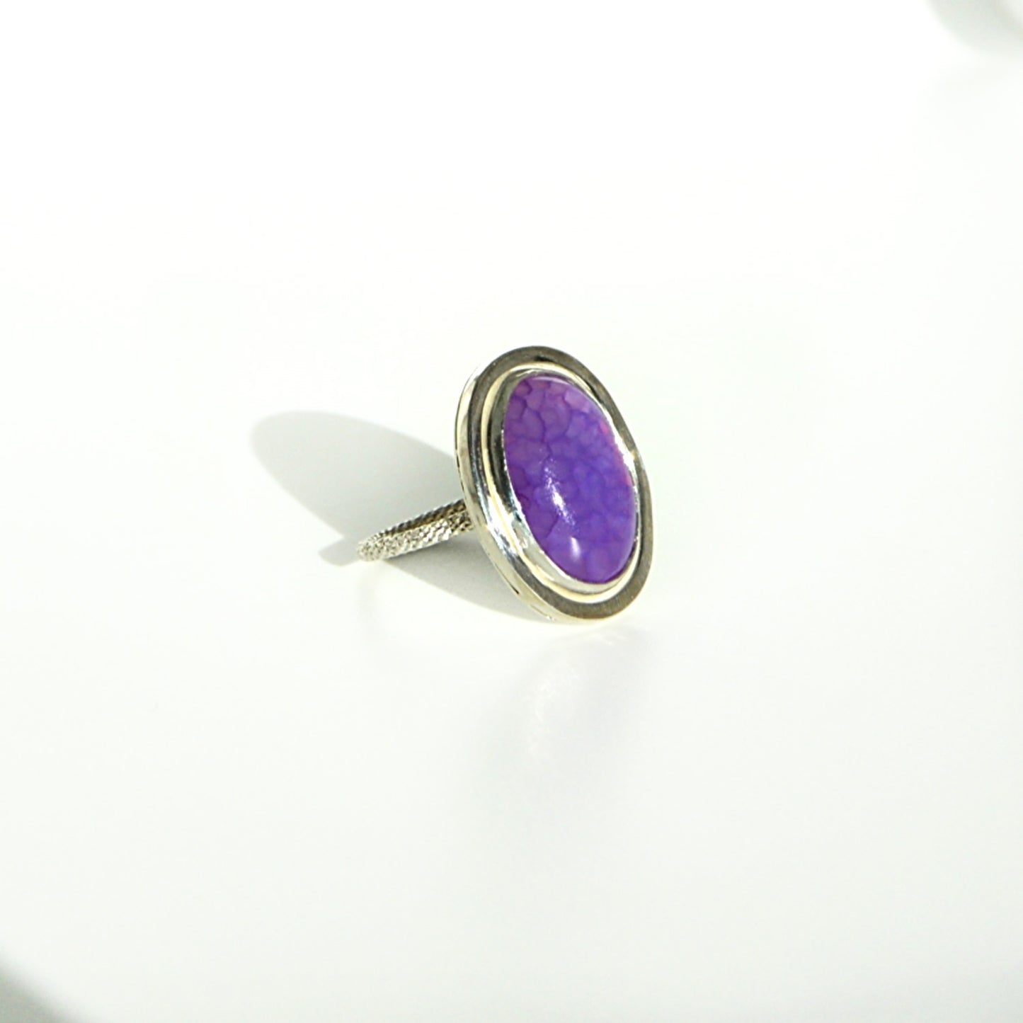 Dragon Agate Ring Size 8.5