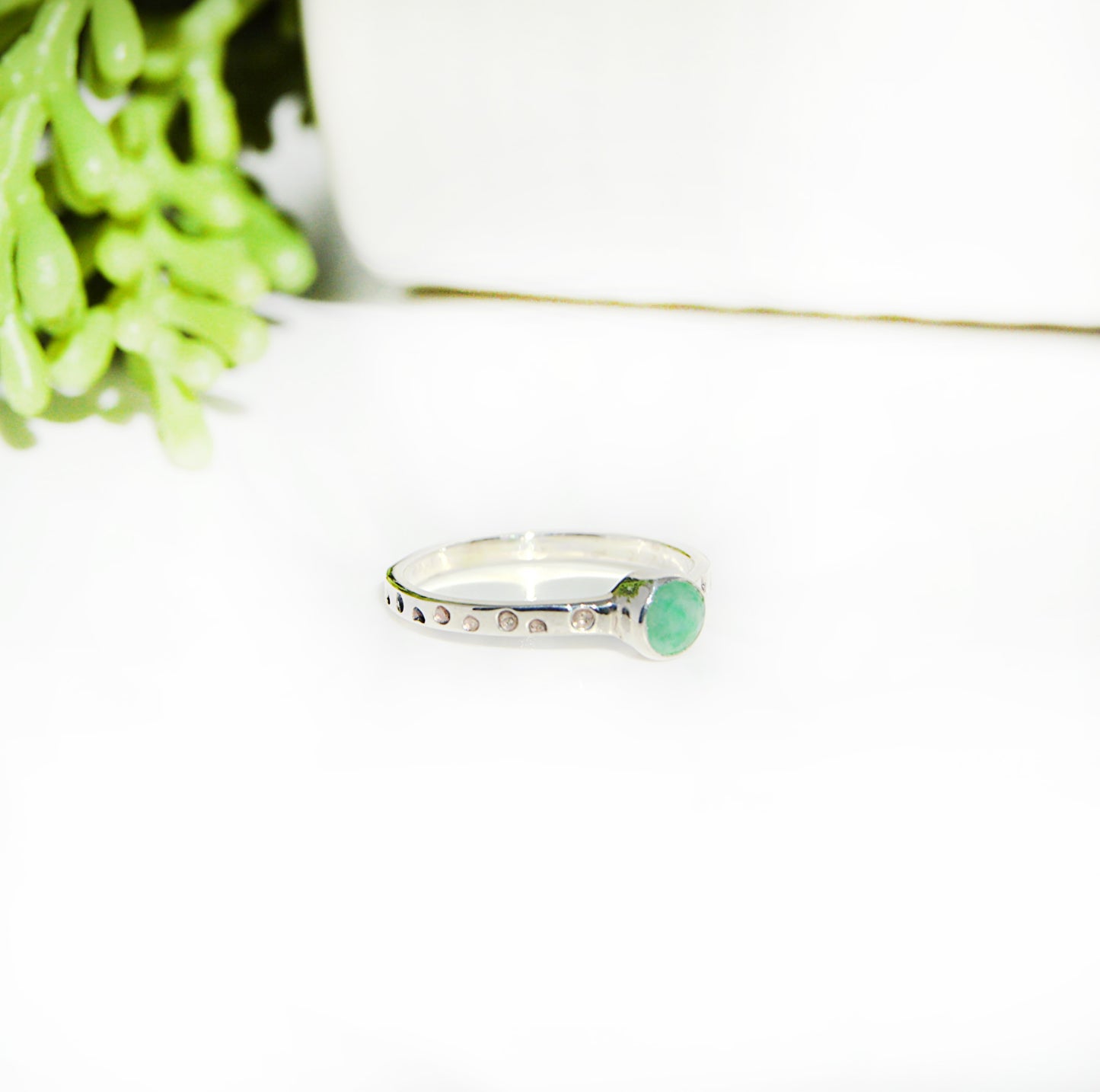 Emerald Ring Size 6