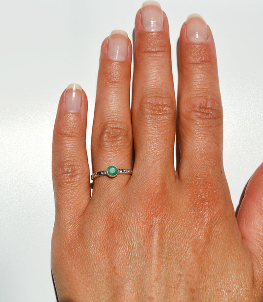 Emerald Ring Size 6