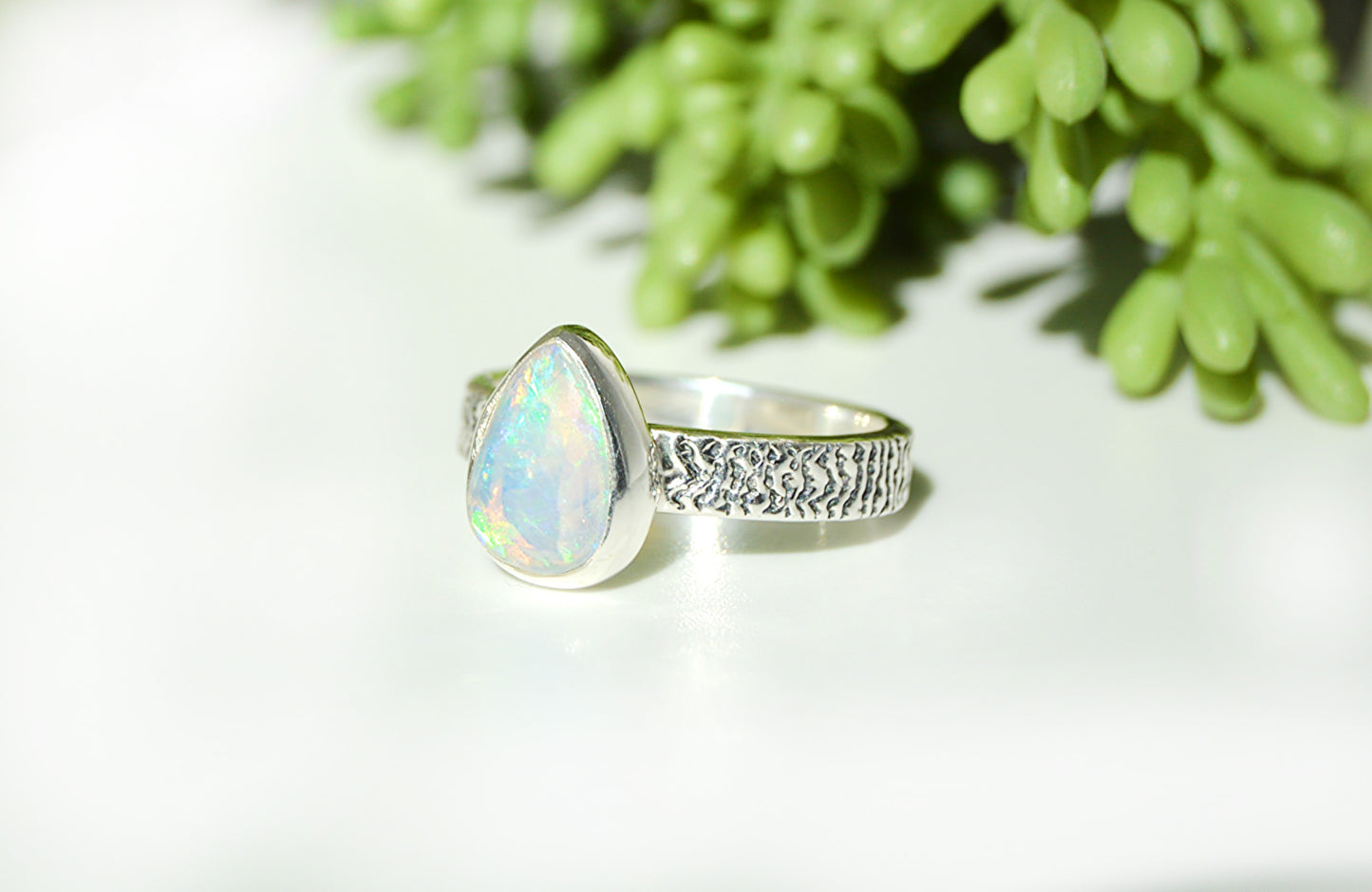 Ethiopian Opal Ring Size 7