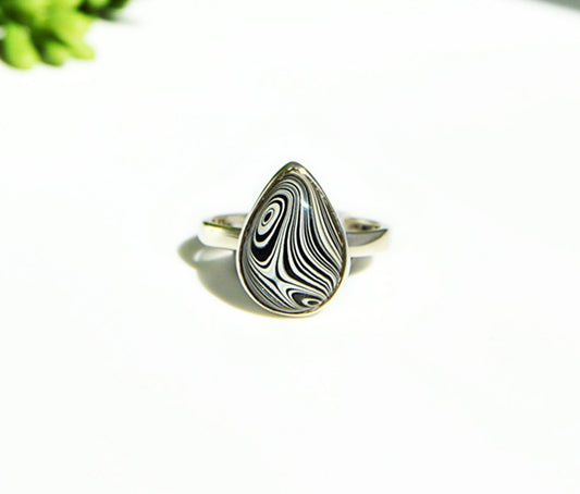 Fordite Ring Size 7