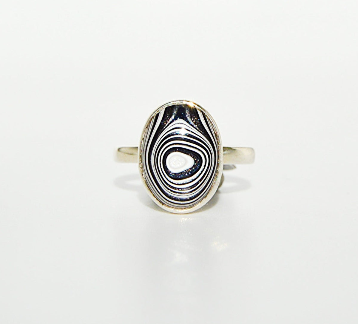 Fordite Ring Size 6