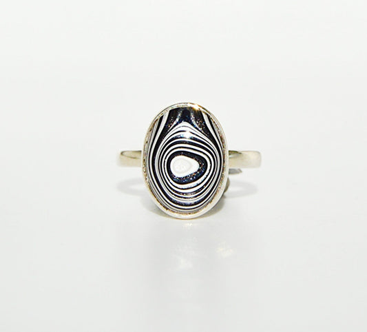 Fordite Ring Size 6