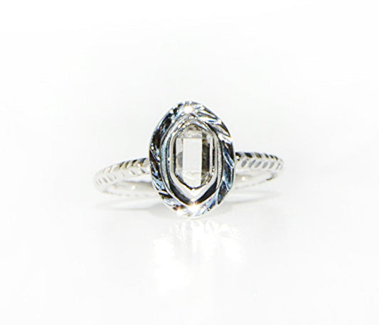 Herkimer Diamond Cocktail Ring